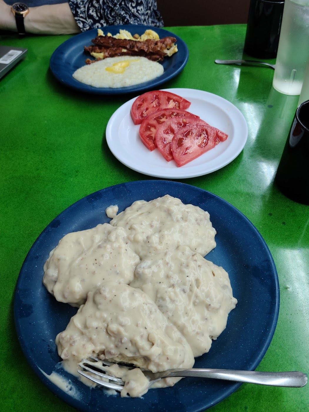 The food