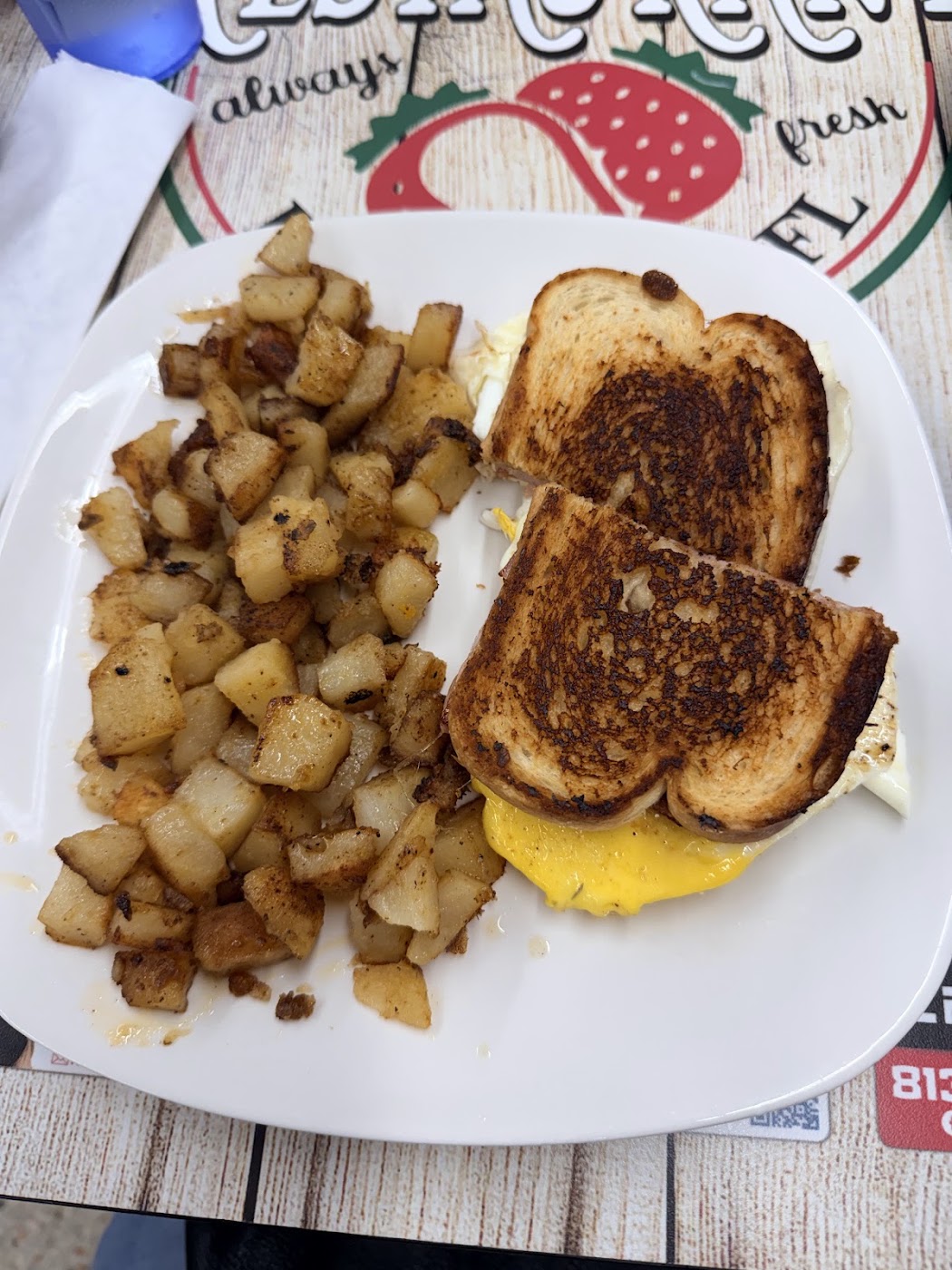 The food